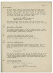 Moe Howard's 28pp. Script Dated May 1936 for The Three Stooges Film ''Whoops, I'm an Indian!'' -- With Annotations in Moe's Hand Throughout & 3.5 Additional Pages of Script Changes -- Very Good